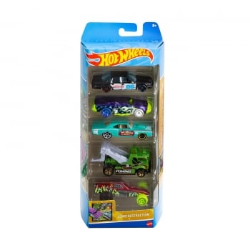 Подаpунковий набip автомобiлiв "Hot Wheels", 5 шт, в асортименті