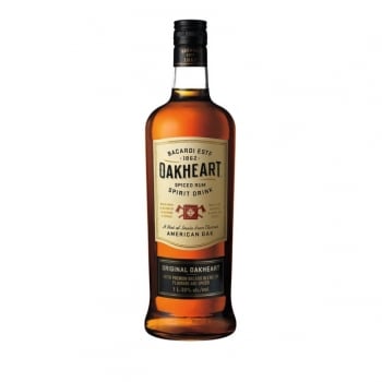 Напій на основі рому 1 л Ром Bacardi Oakheart Original 35% об ск/бут