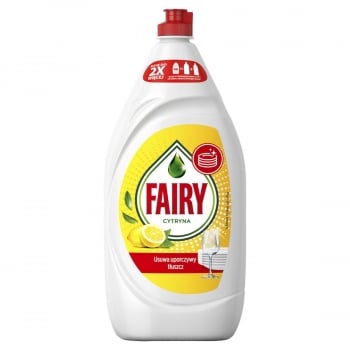 Засіб миючий для посуду 1,35 л Fairy Соковитий лимон/Ромашка та вітамін Е/Чайне дерево та м'ята п/фл