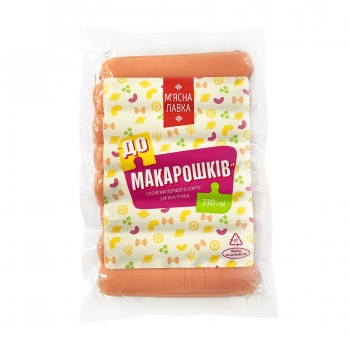 Сосиски 330 г М'яcнa лaвкa/Своя лінія До макарошків вap вак/yпaк