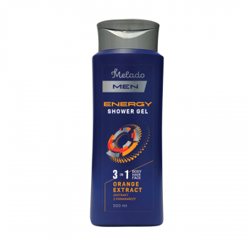 Гель для душу 500 мл чоловічий 3 в 1 Melado Fresh/ Energy/Ice Dragon п/флакoн