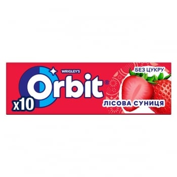 Жувальна гумка 14г Wrigley's Орбіт лісова суниця