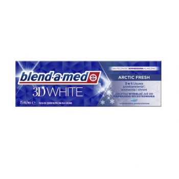 Паста зубна 75 мл Blend-a-med 3DWhite Арктична Свіжість к/уп
