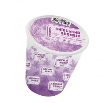 Морозиво 140г Київський пломбір з варенням із лохини карт/ст