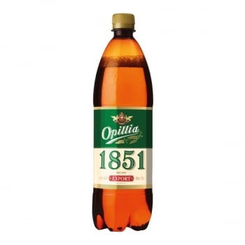 Пиво 1,1 л Опілля Експортне 1851 світле ПЕТ