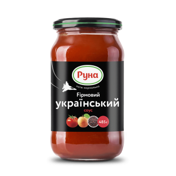 Соус 485 г Руна Український фірмовий ск/банка