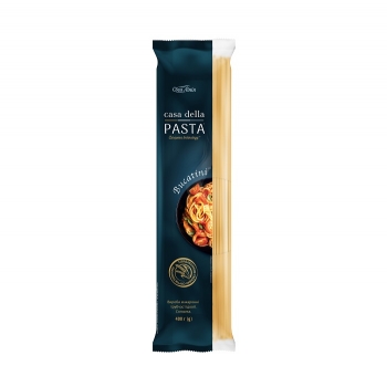 Мак.вир. 400г Своя Лінія Casa della pasta труб. довг. Соломка