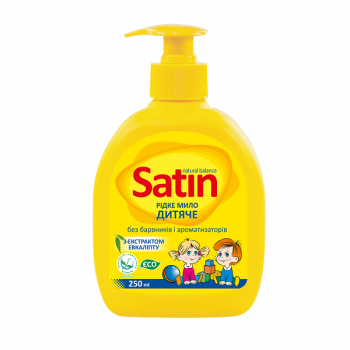 Рідке мило 250 мл Satin natural balance дитяче п/флакон