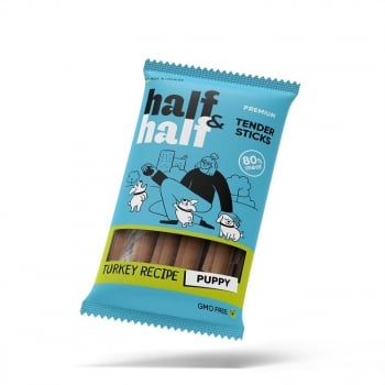 Лаcощi Half&Half м'яcнi палчки для cобак та цуцeнят 100 г, в асортименті