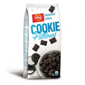 Сухі сніданки 175 г oho подушечки Cookie pillows м/уп