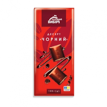 Десерт 100г Розумний Вибір чорний