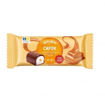 Сирок глазурований 36 г День у День з вареним згущеним молоком 15% фольга