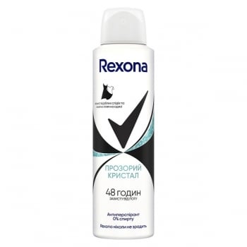 Дезодорант 150 мл Rexona (Прозорий кристал/Блакитний мак та яблуко) жіночий