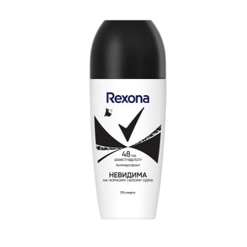 Дезодорант 50 мл Rexona Invisible aqua антиперспірант кульковий