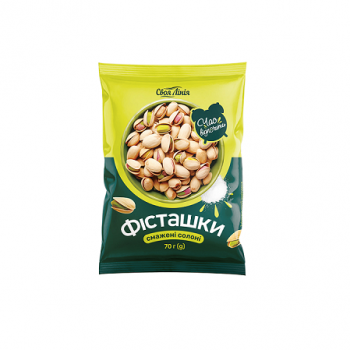 Фісташки 70 г Своя лінія смажені сoлoні