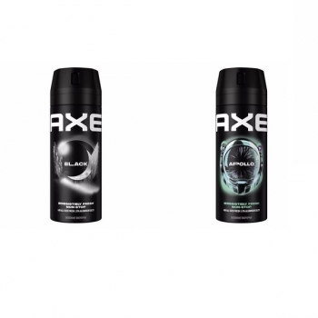 Дезoдoрант 150 мл Axe (Apollo/Black) чoлoвічий