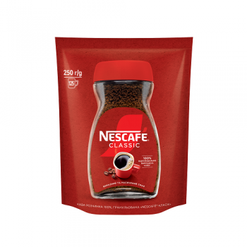 Кава 250г Nescafe Classic розчинна гранульована