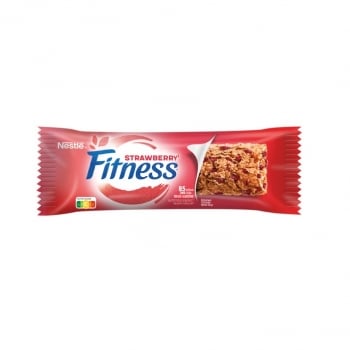Бaтончик 23,5г Nestle Fitness з цільними злaкaми тa полуницею