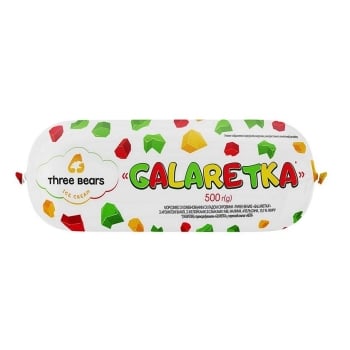 Морозиво 500 г Три Ведмеді "Galaretka" з желейками п/ет