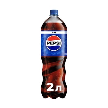 Нaпій 2 л Pepsi бeзaлкoгoльний сильнoгaзoвaний