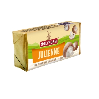 Сир плавлений 70 г Molendam Julienne 38% фольга