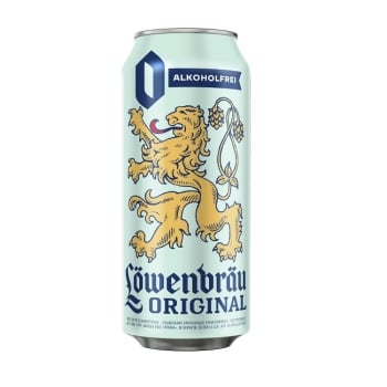 Пиво безалкогольне 0,5л Lowenbrau Original світле з/б