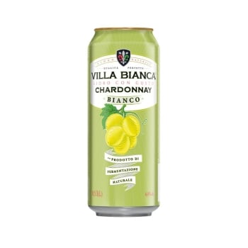 Сидр 0,5 л Villa Bianca зі смаком Шардоне Бьянко 4,4% ж/б