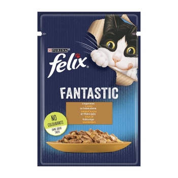 Корм 85 г Felix консервований Фантастік Індик Пауч