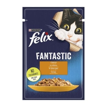 Корм 85 г Felix консерви для котів з куркою
