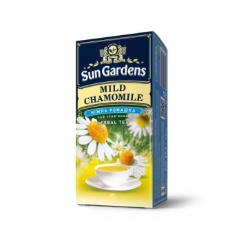 Чай ( 25 ф/п * 1,5 г) Sun Gardens травяний Ромашка в сошетах, к/уп