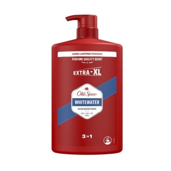 Гель для душу + шампунь 1 л Old Spice 3-в-1 Whitewater п/флакон