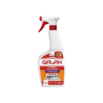 Засіб для видалення жиру 0,5 кг GALAX das PowerClean з курком-розпилювачем п/флакон
