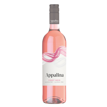 Вино безалкогольне 0,75 л APPALINA Pinot Noir напівсолодке рожеве ск/пл Німеччина