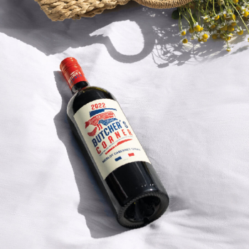 Вино 0,75л Butcher's Corner напівсухе червоне 14,0%, Франція