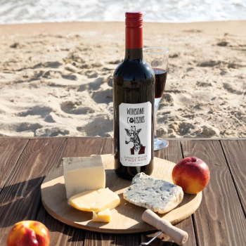 Вино 0,75 л WINSOME COUSINS PINOT NOIR червоне сухе 12,5 % об. скл/пл Франція