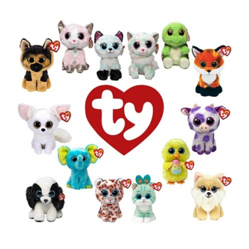 Дитяча iгpашка м’яконабивна TY Beanie Boo's 15 cм, 3+