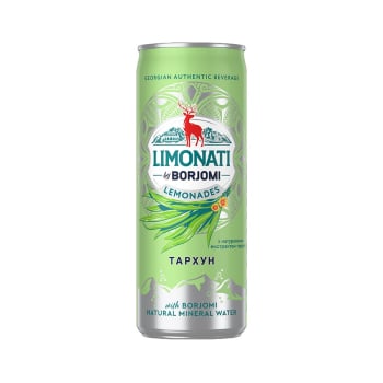 Напій 330 мл Боржомі Limonati тархун газований ж/б