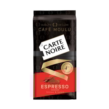 Кава 250 г CARTE NOIRE ESPRESSO мелена м/уп