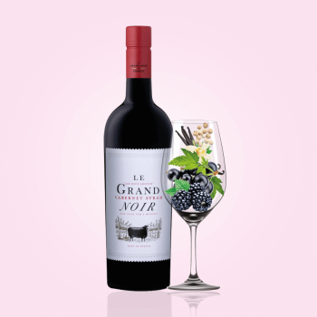 Вино 0,75л Grand Noir Cabernet Syrah IGP червоне сухе 13,5%, Франція