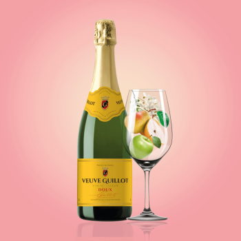 Вино ігристе 0,75л Veuve Guillot напівсолодке біле 11% Франція