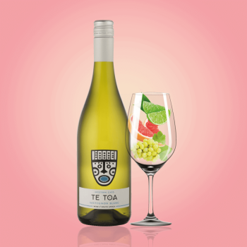 Вино 0,75 л TE TOA SAUVIGNON BLANC VIS біле сухе 12,5 % об. скл/пл ПАР