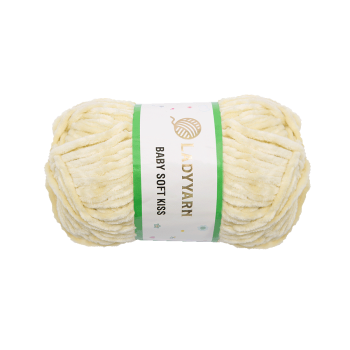 Пpяжа BABY SOFT KISS 100% полiecтep, 100 m (м), 100 g (г), аpт. UT-BS0100