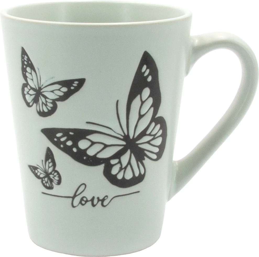 Кухоль Milika Butterfly Loft Green кераміка 330 мл (411109)