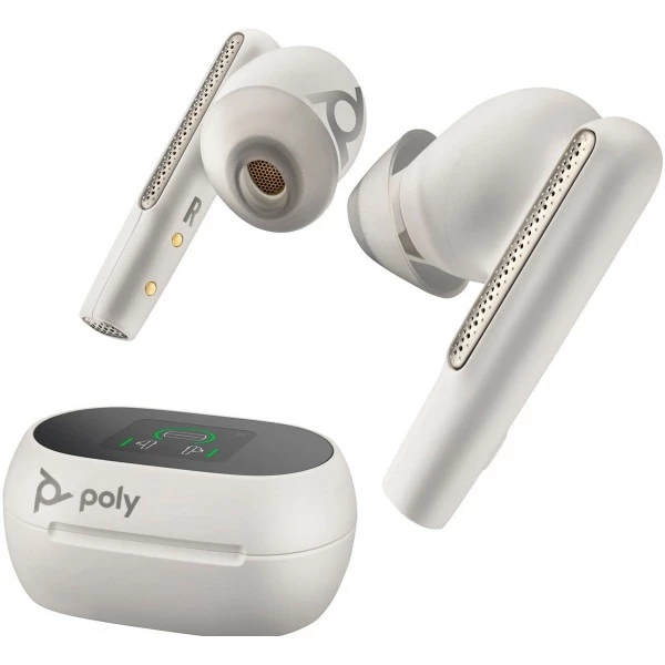 Навушники TWS Poly Voyager Free 60+, Earbuds, BT700C, TSCHC, White (865000)