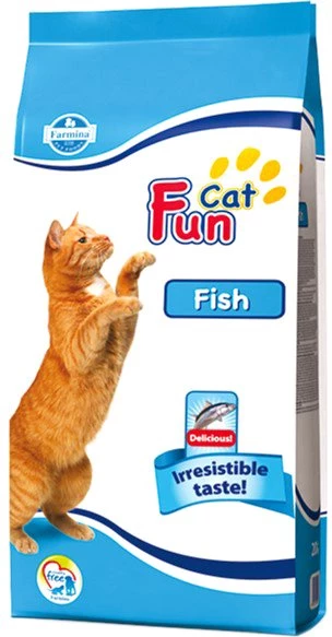 Сухий корм для дорослих кішок 20 кг. Farmina Fun Cat Fishорослих з рибою