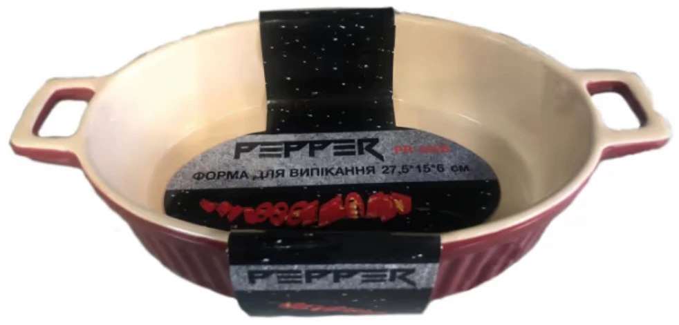 Форма для випікання овальна Pepper PR-3228, 27.5x15x6 см