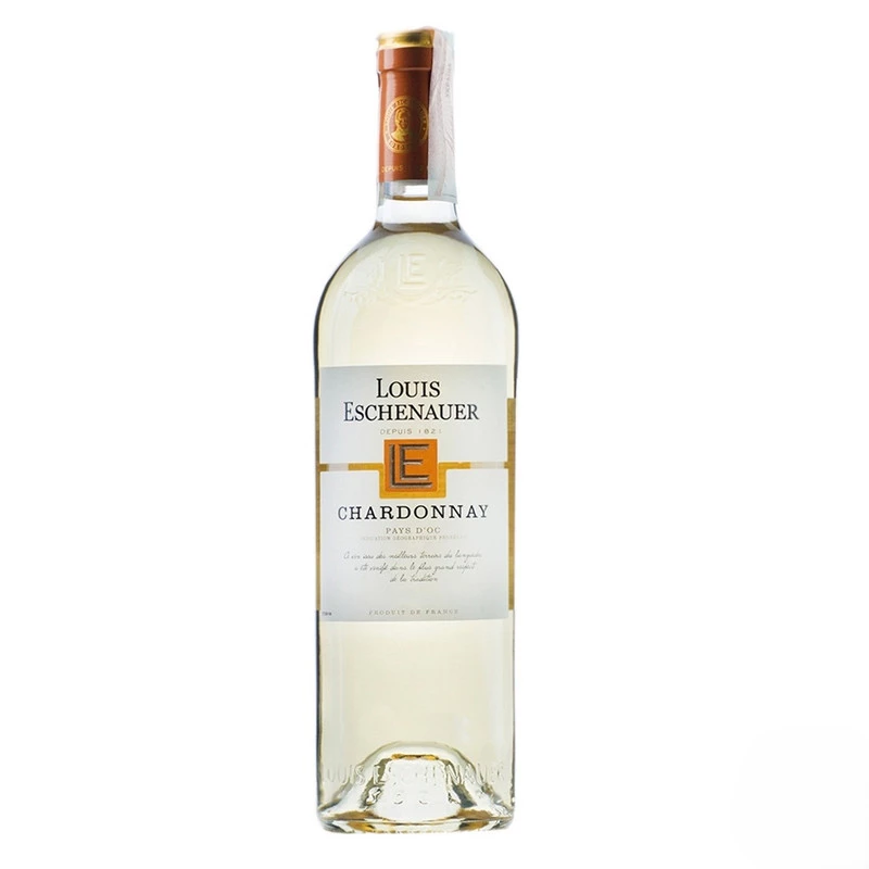 Вино Louis Eschenauer Chardonnay біле сухе, 12%, 0.75 л (3500610007200)