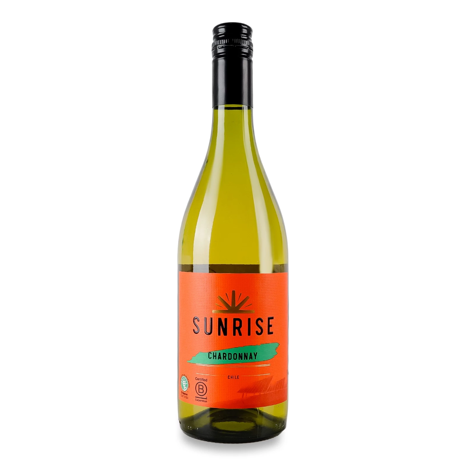 Вино Sunrise Chardonnay біле сухе 12.5% 0.75 л (7804320368115)