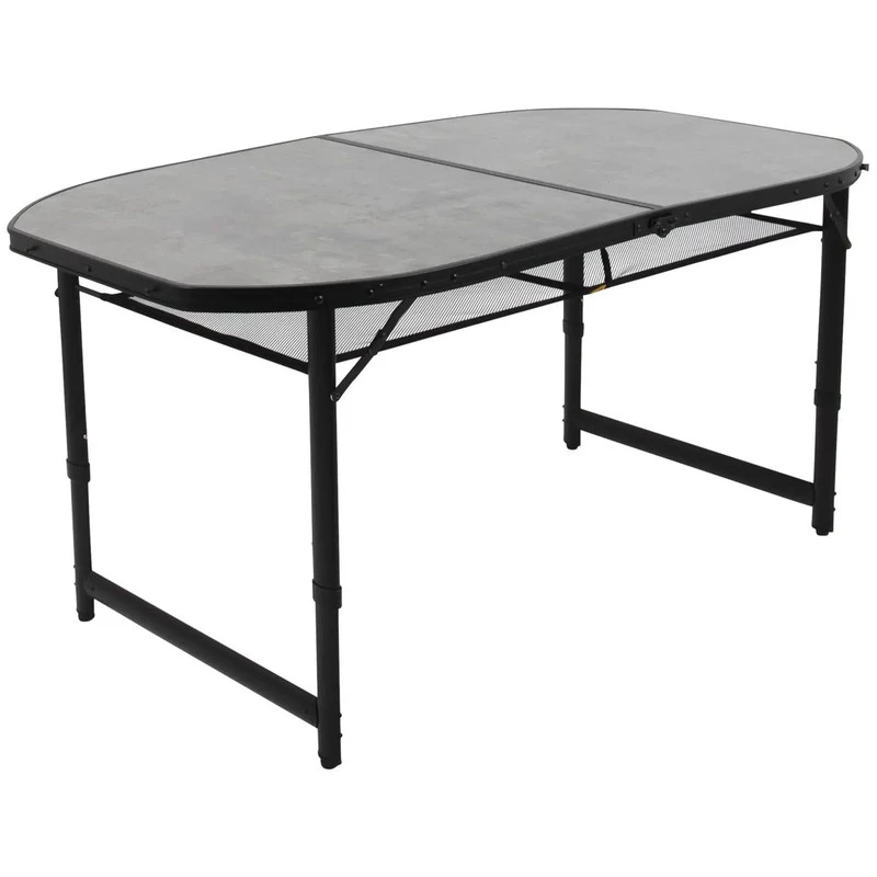 Стіл Bo-Camp Northgate Oval 150x80 cm Black/Grey 1404188 (DAS302569)