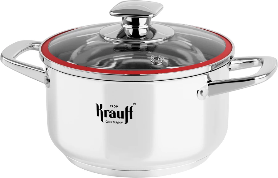 Каструля Krauff Prime Chef 26-238-065 з кришкою 12 см 0.7 л (27639)